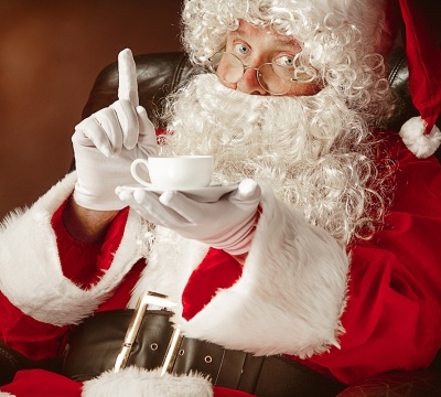 Produção de vídeos de Natal com a voz do Papai Noel